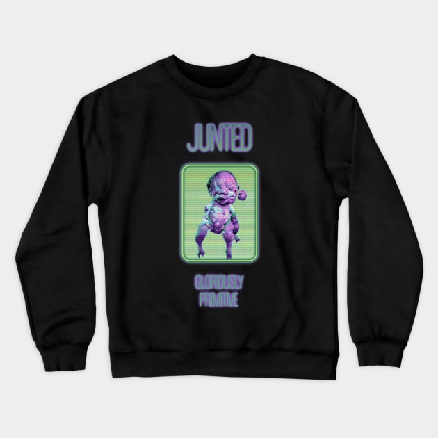 junted space child Crewneck Sweatshirt by oktored